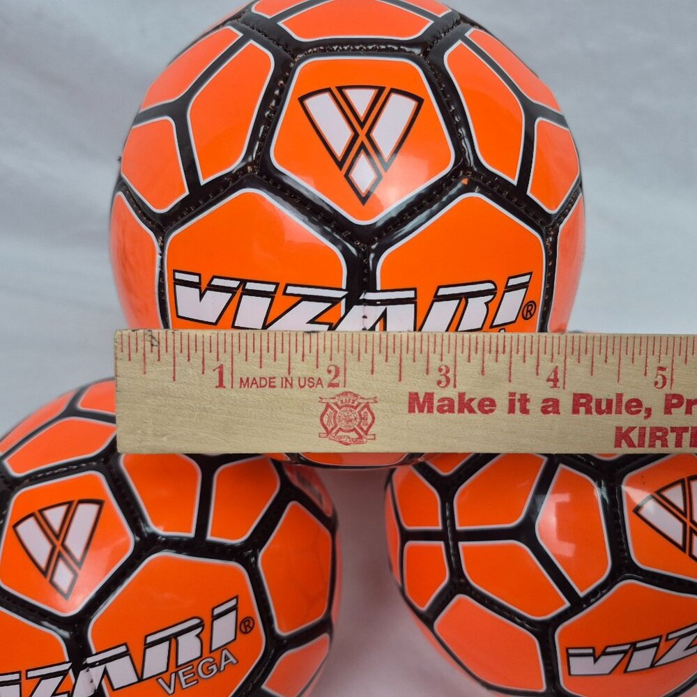 Vizari Vega Soccer Ball Juggler Trainer Practice Orange/Black Sz 1 NEW!!! - Picture 7 of 7